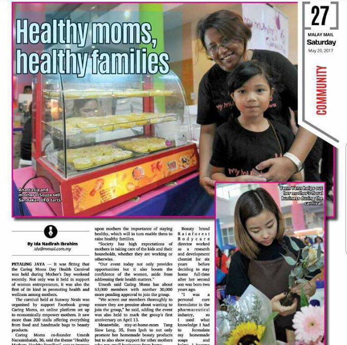 MalayMail: Healthy Moms, Healthy Families
