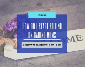 how to sell on CARING MOMS