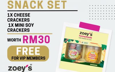 Zoey’s Homemade Joins the CARING MOMS Family: A Delicious Partnership Worth RM15,000!